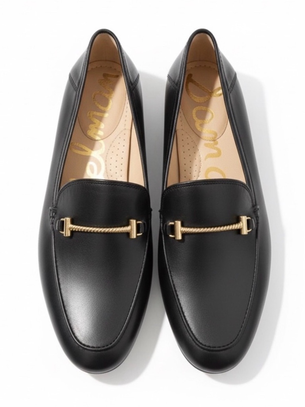 Sam Edelman Black Leather Lior Loafer 8M